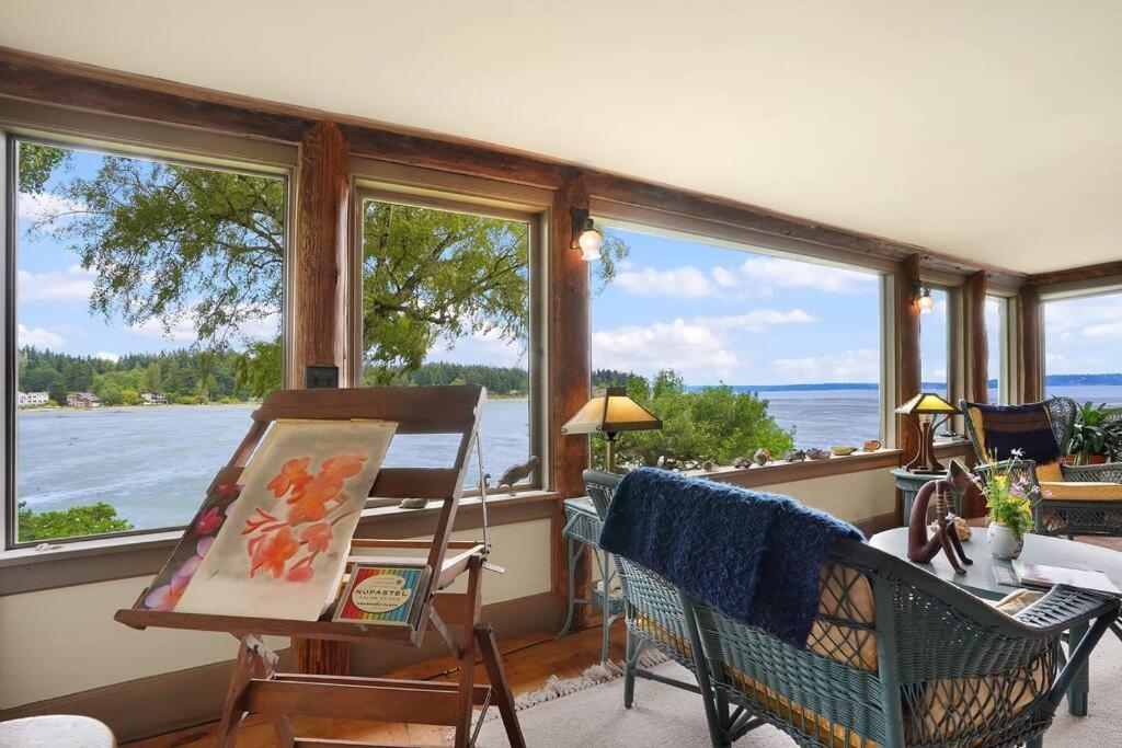 Murden Cove Waterfront Retreat: 3Br Oasis & Kayaks Villa Bainbridge Island Eksteriør billede